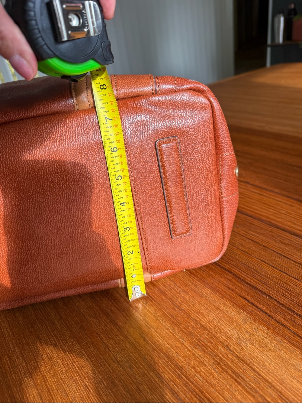 Hammitt Otis Leather Weekender Bag in Manzanita - Picture 8 of 15